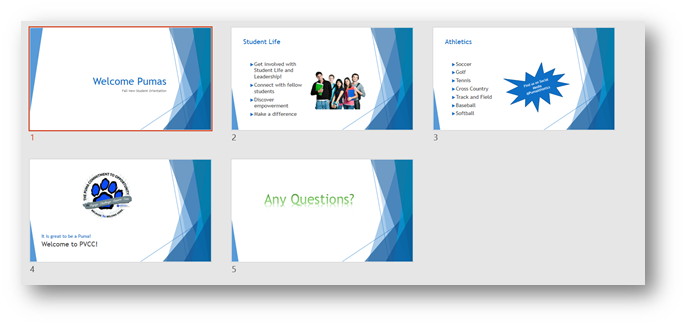 PowerPoint Practice Intro To Microsoft Office