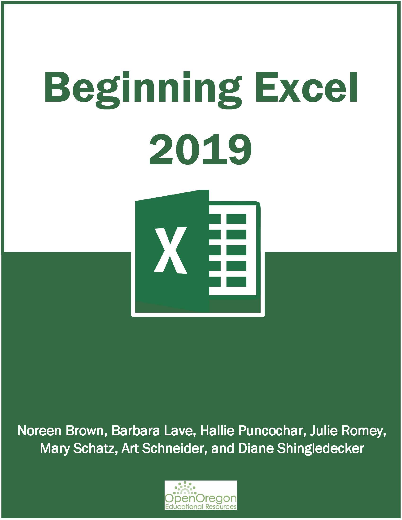 Cover image for Beginning to Intermediate Excel
