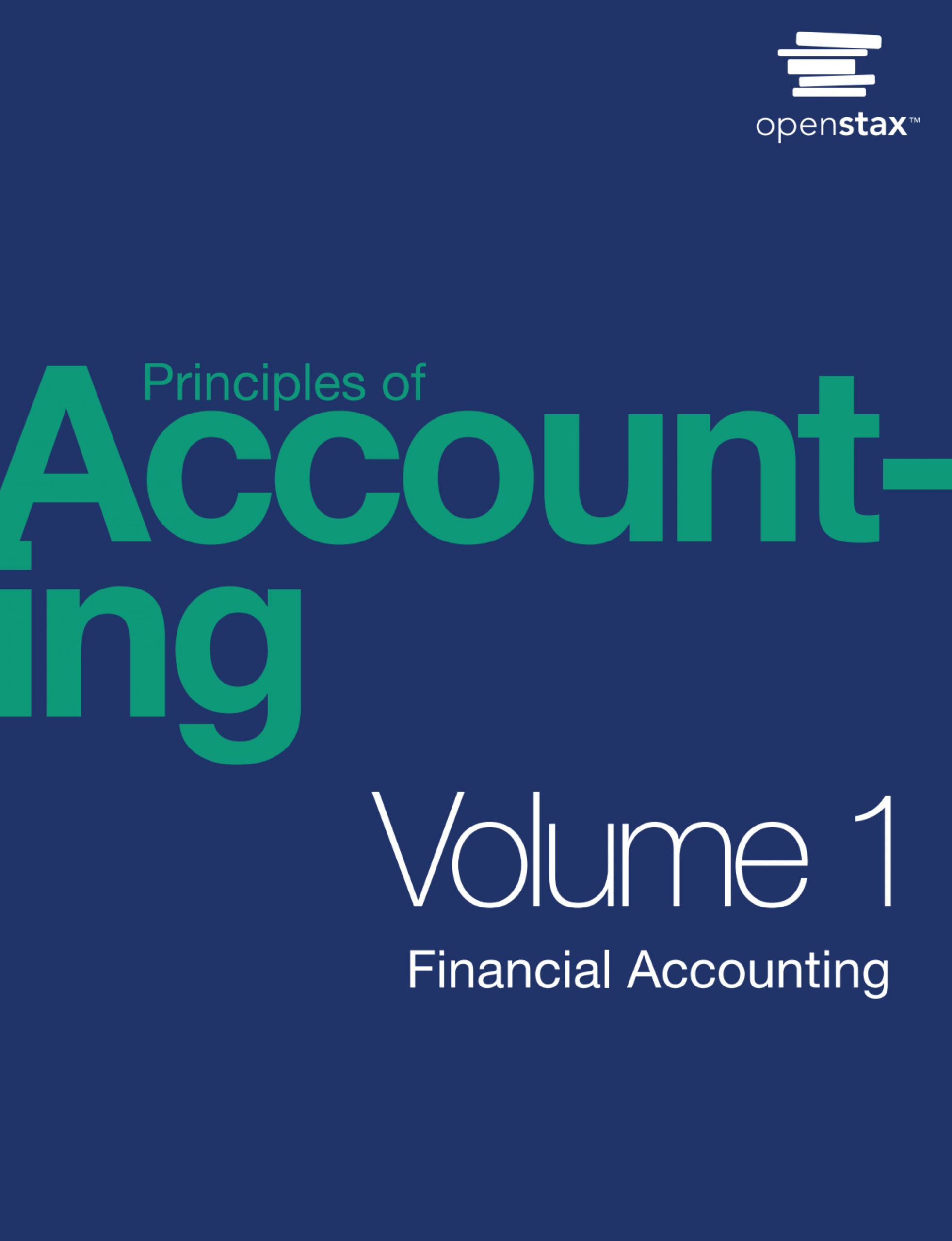 Cover image for v2 Principles of Accounting -- Financial Accounting